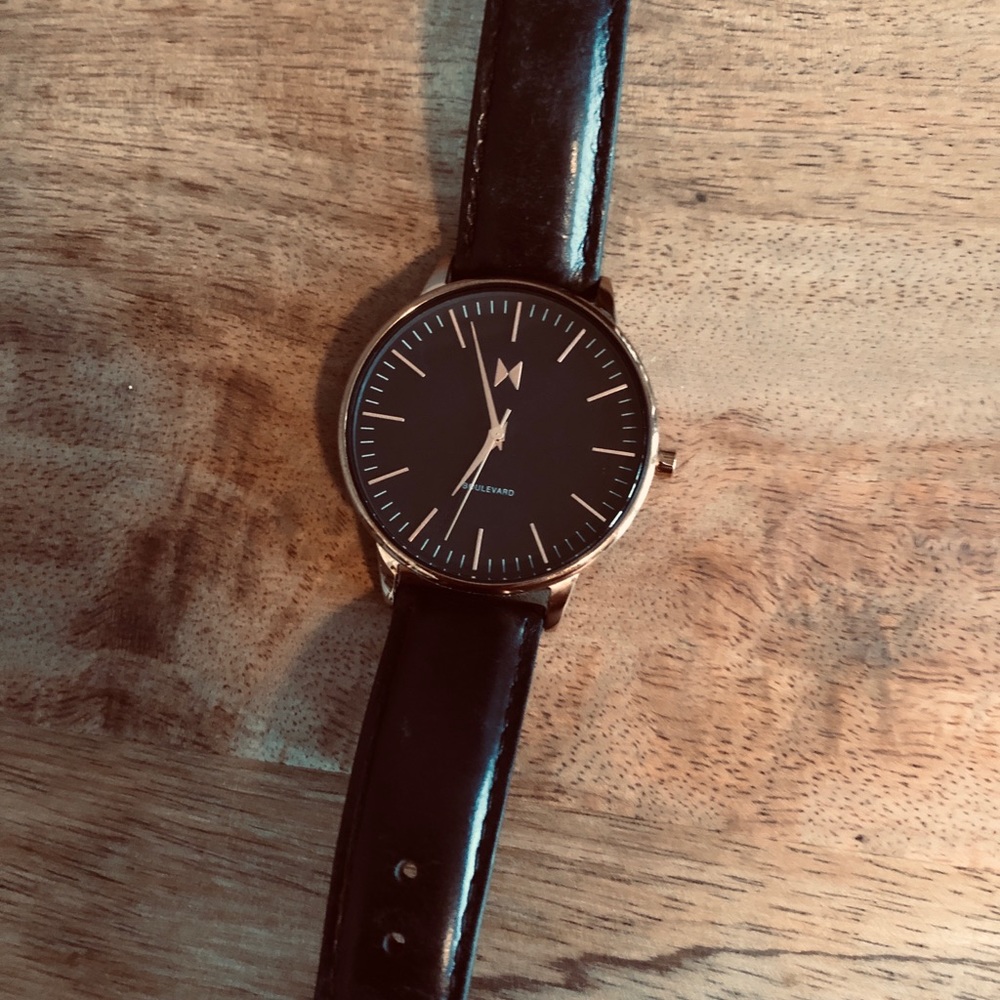 Black MVMT watch